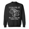 I Can Fix It Engine Car Auto Mechanic Garage Men Sweatshirt