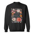 Floral He Is Risen He Is Not Here Just As He Said Sweatshirt