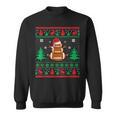 Football Santa Hat Ugly Christmas Sweaters Christmas Sweatshirt