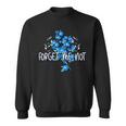 Forget-Me-Not Alzheimer's Awareness Myosotis Forget-Me-Not Sweatshirt