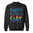 Fourth Of July Party In The Us Gay Sweatshirt