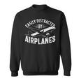 Airplane Lover Aviation Planes Flying Airplane Sweatshirt