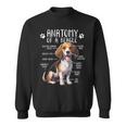 Beagle Anatomy Of A Beagle Dog Owner Cute Pet Lover Sweatshirt