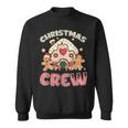 Christmas Crew Gingerbread In Candy House Cute Xmas Sweatshirt