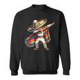 Dabbing Mexican Poncho Sombrero Cinco De Mayo Boy Sweatshirt