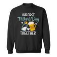 Dad And Son Our First Fathers Day Together 2023 Baby Sweatshirt