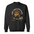 The Grillfather Bbq Fathers Day Present 2024 Sweatshirt