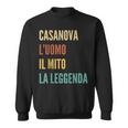 Italian First Name Casanova Sweatshirt