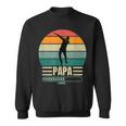 Lustig Papa Loading Bald Papaater Ich Werde Papa Sweatshirt