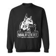 Malinois Malifiziert Igp Dog Slogan S Sweatshirt