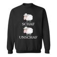 Sheep Unschaf Slogan Word Joke Sweatshirt