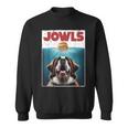 St Bernard Jowls Burger Saint Giant Dog Mom Dad Sweatshirt