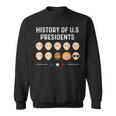 History Of Us Presidents Joe Biden Anti Trump Humor Sweatshirt