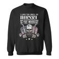 Truck Driver For I Love The Smell Of Diesel Sweatshirt