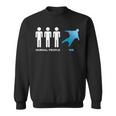 Wingsuit Flying Parachutist Parachuting For A Skydiver Sweatshirt