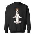 Yoga Dog Wire Fox Terrier Sweatshirt