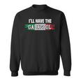 Gabagool Italy For Italians Capicola Meat Coppa Sweatshirt