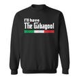 Gabagool Italy For Italians Capicola Nj New Jersey Sweatshirt