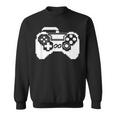 Game Controller Pixel Grafik Gamer Pc Spiele Sweatshirt