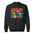 Gamer Super Crossing Guard School Staff Back To School Sweatshirt