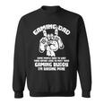 Gaming Dad Video Gamer Daddy Fathers Day Gaming Sweatshirt