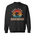 For Fathers Day Reel Cool Grandad Fishing Sweatshirt