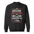 Gilliam Blood Runs Through My Veins Vintage Family Name Sweatshirt