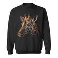 Giraffe Animal Print Giraffe Sweatshirt