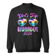 Girl’S Trip Barbados 2024 Summer Beach Weekend Vacation Sweatshirt