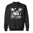 Girls Trip Cruise Vibes 2024 Vacation Party Trip Cruise Sweatshirt