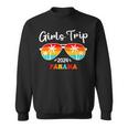 Girls Trip Panama 2024 Girls Weekend Birthday Squad Groovy Sweatshirt
