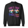 Girls Trip Punta Cana Dominican 2024 Sunglasses Summer Sweatshirt
