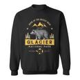 Glacier National ParkVintage Montana Bear Women Sweatshirt