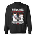 Glückwunsch Zu Deiner Flucht Kündigung Neuen Job Cat S Sweatshirt