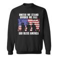 God Bless America United We Stand Divided We Fall Sweatshirt