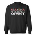 Grandma 1St Birthday Cowboy Western Rodeo Party Matching Sweatshirt