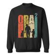 Grandpa Hoch 2 Doppelfach Opa Der Opa Mit 2 Grandchildren Sweatshirt