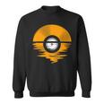 Great Vinyl Record Sunset Vintage Turntable Dj Sweatshirt