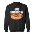 Grilling Cookout Joke Got Hot Dogs Hot Dog Grill Sweatshirt