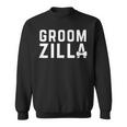 Groomzilla Groom Bachelor Party Couple Shower Wedding Sweatshirt