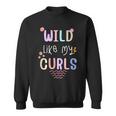 Groory Toddler Girls Wild Like My Curls Cute Curly Hair Sweatshirt