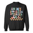 Groovy In My 100 Days Smarter Era 100 Days Of School Teacher Sweatshirt