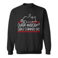 Gute Morgen Ganz Dünnes Eis- Tired Cat Good Black Sweatshirt