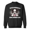 Guten Morgen Ganz Dünne Eis Border Collie Dog Sweatshirt