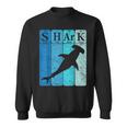 Hammerhead Shark Periodic Table Elements Retro Shark Sweatshirt