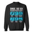 Handball Dinge Die Ich In Meiner Freizeit Mache Sweatshirt