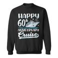 Happy 60Th Anniversary Cruise Wedding 60 Years Old Couples Sweatshirt