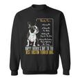 Happy Father’S Day To The Best Boston Terrier Dad Sweatshirt