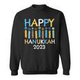 Happy Hanukkah 2023 Love And Light Jewish Menorah Family Sweatshirt