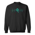 Heartbeat Ping Pong Game Balls Tables Tennis Sweatshirt